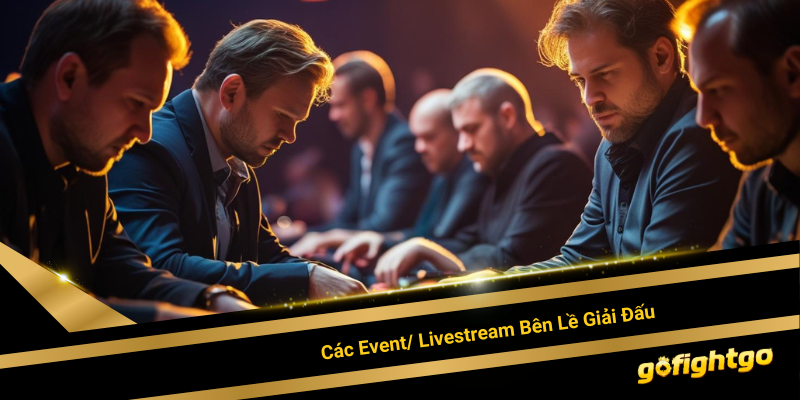 Các Event & Livetream bên lề giải đấu