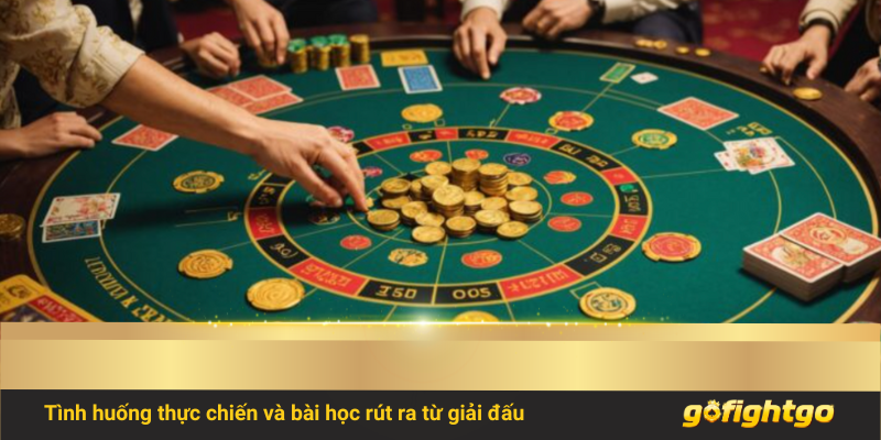 Tình huống thực chiến và bài học rút ra từ giải đấu