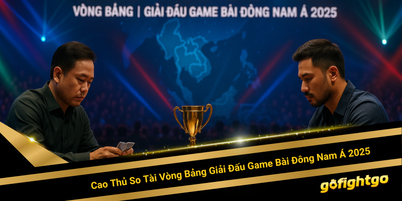Cao Thủ So Tài Vòng Bảng Giải Đấu Game Bài Đông Nam Á 2025