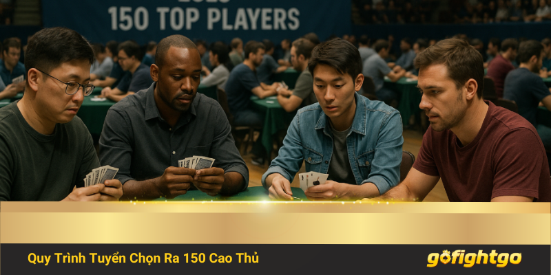 Quy trình tuyển chọn 150 cao thủ