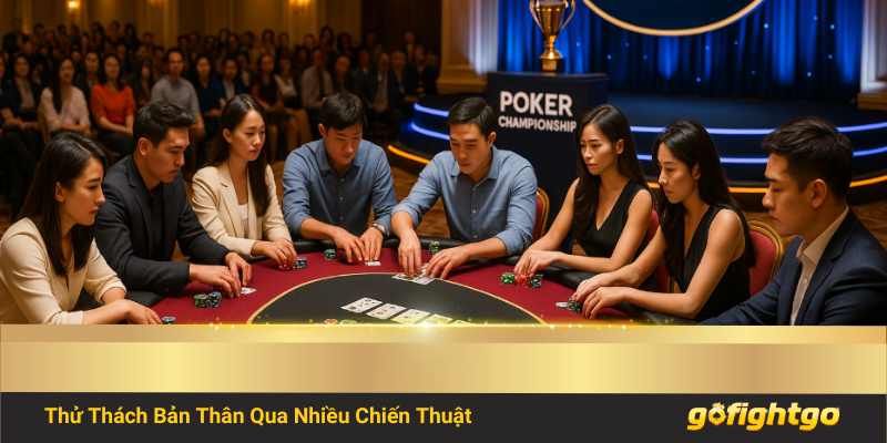 Thử thách chiến thuật ở vòng bảng giải đấu game bài