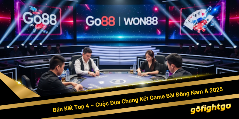 Bán Kết Top 4 – Cuộc Đua Chung Kết Game Bài Đông Nam Á 2025
